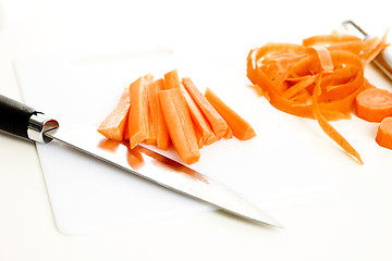 Image showing sliced carrot