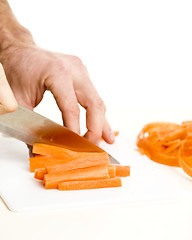 Image showing sliced carrot