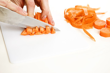 Image showing sliced carrot