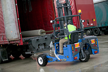 Image showing Moffett Forklift