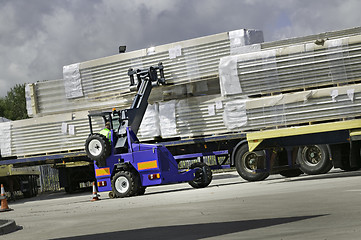 Image showing Moffett Truck Mounted Forklift