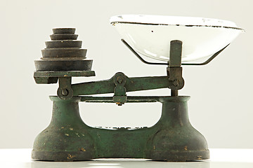 Image showing Old Scale