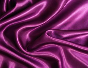 Image showing Smooth elegant lilac silk can use as background 