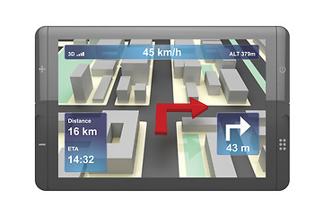 Image showing Navigation device