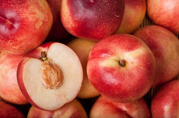 Image showing Australian white flesh nectarine