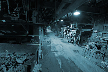 Image showing Old abandoned factory