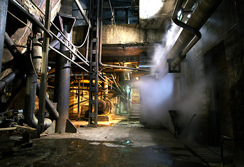 Image showing Old abandoned factory