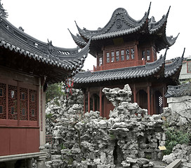 Image showing Yuyuan Garden in Shanghai