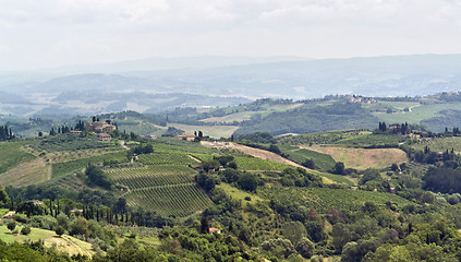 Image showing Tuscany landscape