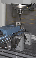 Image showing metal milling machine