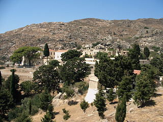 Image showing village in Crete mountains