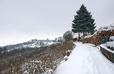 Image showing Waldenburg at winter time