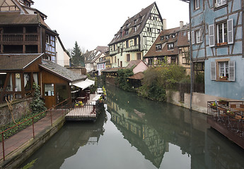 Image showing canal in Colmar