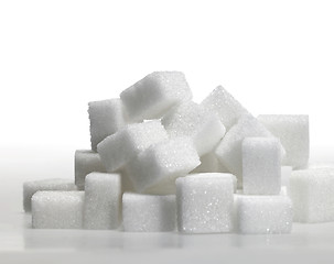 Image showing lump sugar pile