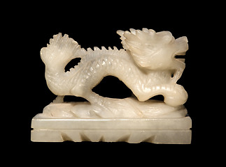Image showing soapstone dragon