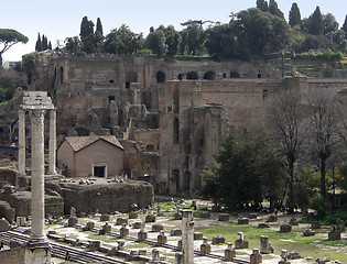 Image showing detail of the Forum Romanum