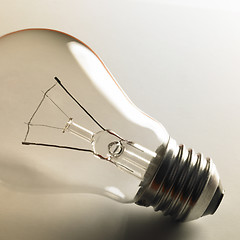 Image showing clear light bulb