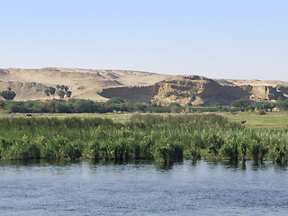 Image showing Nile between Edfu and Kom Ombo