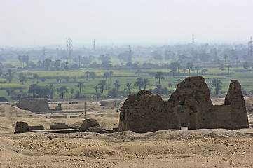Image showing Thebes West in Egypt