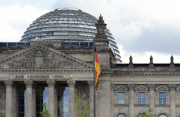 Image showing german parliament detail