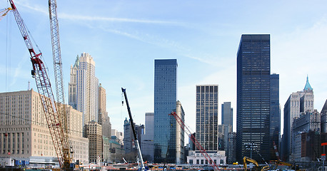 Image showing building lot at Ground Zero