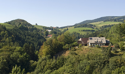 Image showing Black Forest scenery at summer time