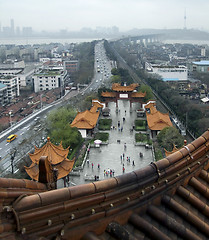 Image showing around Yellow Crane Tower