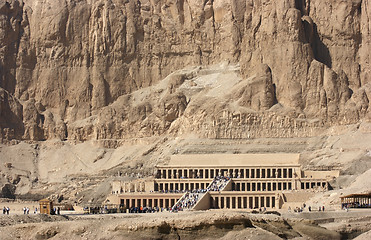 Image showing Mortuary Temple of Hatshepsut in Egypt