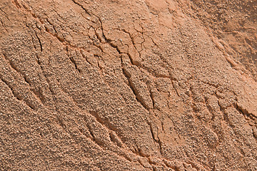 Image showing red sand