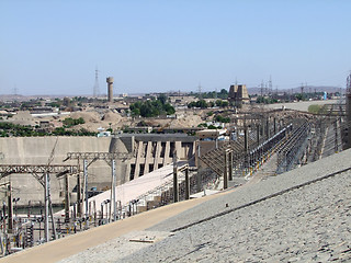 Image showing generating plant in Aswan