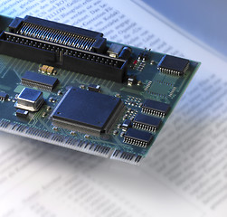 Image showing circuit board