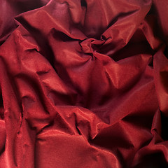 Image showing abstract red felt background