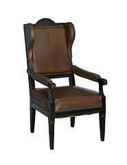 Image showing nostalgic wing chair