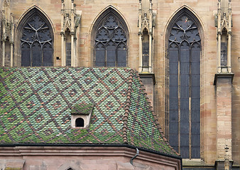 Image showing cathedral in Colmar