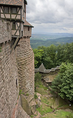 Image showing around Haut-Koenigsbourg Castle in France