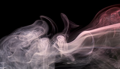 Image showing pastel colored smoke