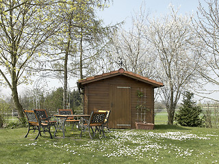 Image showing peaceful summerhouse