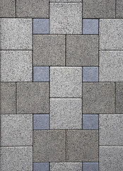 Image showing abstract stone pattern in grey and blue