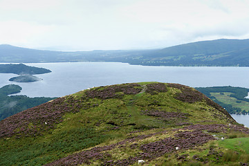 Image showing panoramic view around Loch Lomond