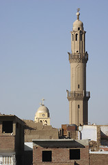 Image showing minaret in Esna