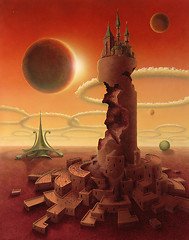 Image showing surreal futuristic scenery