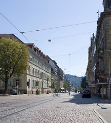 Image showing Freiburg im Breisgau in sunny ambiance