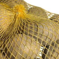 Image showing potatoes in a net