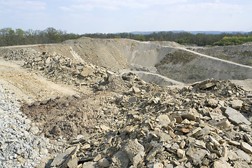 Image showing stone pit scenery