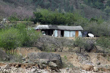 Image showing shack near Yangtze River