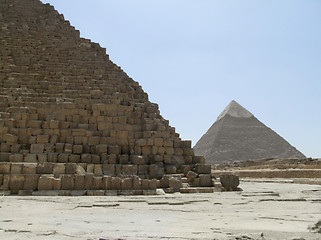 Image showing Pyramid of Khafre and Cheops