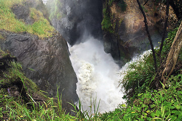 Image showing whitewater at the Murchison Falls