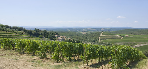 Image showing Chianti in Tuscany