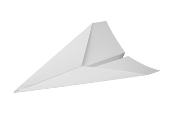 Image showing white paper plane