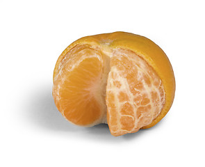 Image showing opened mandarin orange